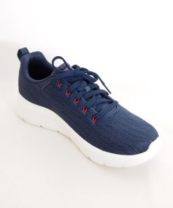 Hombre Skechers | Zapatillas Deportivas Skechers Go Walk Flex Quota 216481 Azul