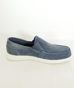 Hombre Pitas | Zapatos Pitas Slip On Azul