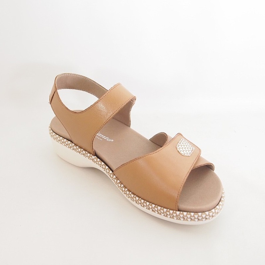 Mujer piesanto | Sandalias Piesanto 230802 Arena