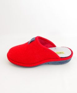 Mujer Nordika's | Zapatilla De Casa Nordikas Tirol 1718 Rojo