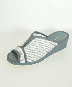 Mujer Garzon | Zapatillas De Casa Garzon 740-145 Gris