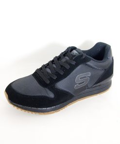 Hombre Skechers | Zapatillas Deportivas Skechers Sunlite Waltan 52384 Negro