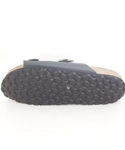 Hombre Idee italiane | Sandalias Idee Italiane 595 Negro