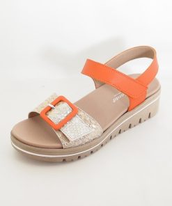 Mujer piesanto | Sandalias Piesanto 230774 Marron-Naranja