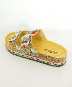 Mujer ISTERIA | Sandalias Isteria 22063 Ocre