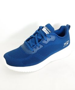 Hombre Skechers | Zapatillas Deportivas Skechers Squad 232290 Azul