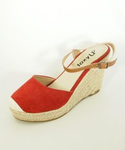 Mujer Foxy up | Alpargatas Foxy Up 139-1275 Rojo