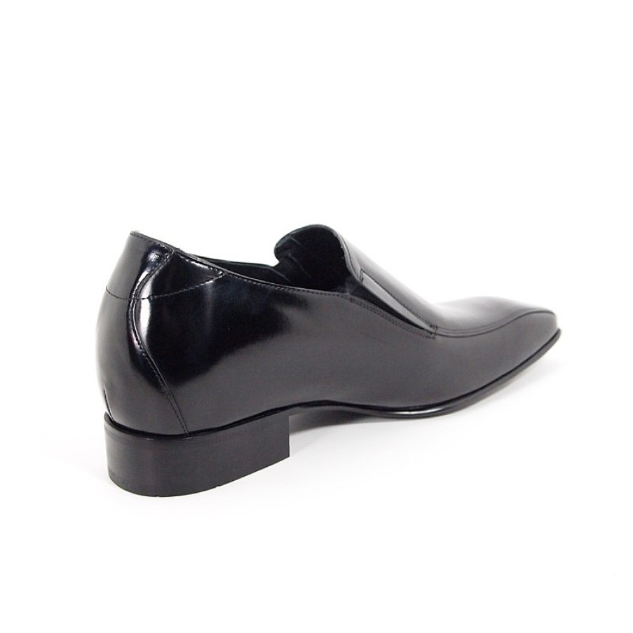 Hombre +7 de mildflex | Zapatos Con Alzas 98012 Negro