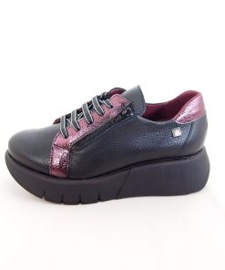 Mujer Jose Saenz | Zapatos Jose Saenz Davinia 3509 Negro-Rioja