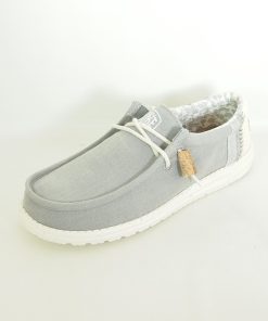 Hombre Dude | Zapatos Dude Wally Break Stitch Gris