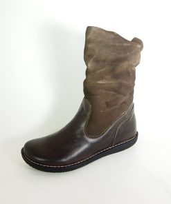 Mujer Idee italiane | Botas De Piel Marrones