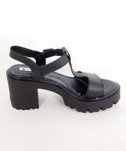 Mujer Mustang | Sandalias Mustang 52992 Negro