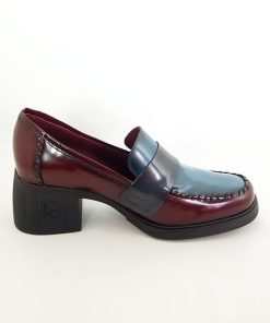 Mujer Jose Saenz | Zapatos Jose Saenz Candela 5498A Rioja-Petroleo