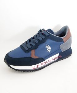 Hombre US Polo | Zapatillas Deportivas U.S. Polo Cleef002 Azul