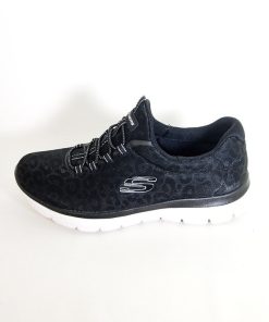 Mujer Skechers | Zapatillas Deportivas Skechers Summits Spartkling Spots 15011 Negro