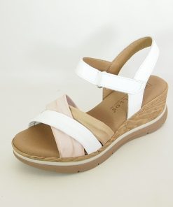 Mujer pitillos | Sandalias Pitillos 5023 Marron-Rosa