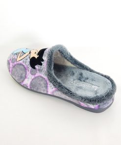 Mujer Vulca-bicha | Zapatillas De Casa Vulca-Bicha 1374 Gris