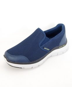 Hombre Skechers | Zapatos Skechers Tuscan 232230 Azul