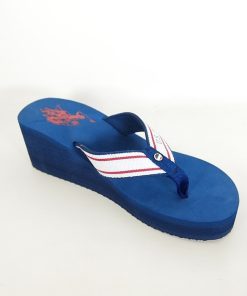 Mujer US Polo | Chanclas U. S. Polo Chany03 Azul