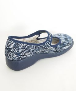 Mujer Garzon | Zapatillas De Casa Y Calle Garzon 3065-173 Marino