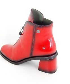 Mujer Jose Saenz | Botines Jose Saenz Olga 5461 Rojo