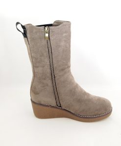 Mujer Pop Corn | Botines Pop Corn 8006 Taupe