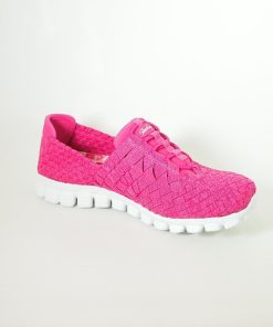 Mujer Skechers | Zapatos Skechers Ez Flex 2 Pedestal 22837 Rosa