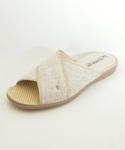 Hombre Vulca-bicha | Zapatilla Casa Vulca-Bicha 4462 Beige