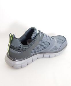 Hombre Skechers | Zapatillas Deportivas Skechers Track Syntac 232398 Gris