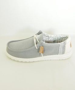 Hombre Dude | Zapatos Dude Wally Break Stitch Gris