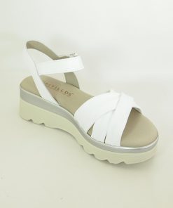 Mujer pitillos | Sandalias Pitillos 2643 Blanco