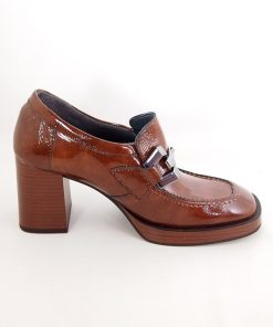 Mujer pitillos | Zapatos Pitillos 5487 Marron