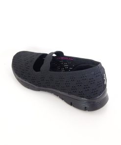 Mujer Skechers | Zapatos Skechers Seager Simply Things 158109 Negro.