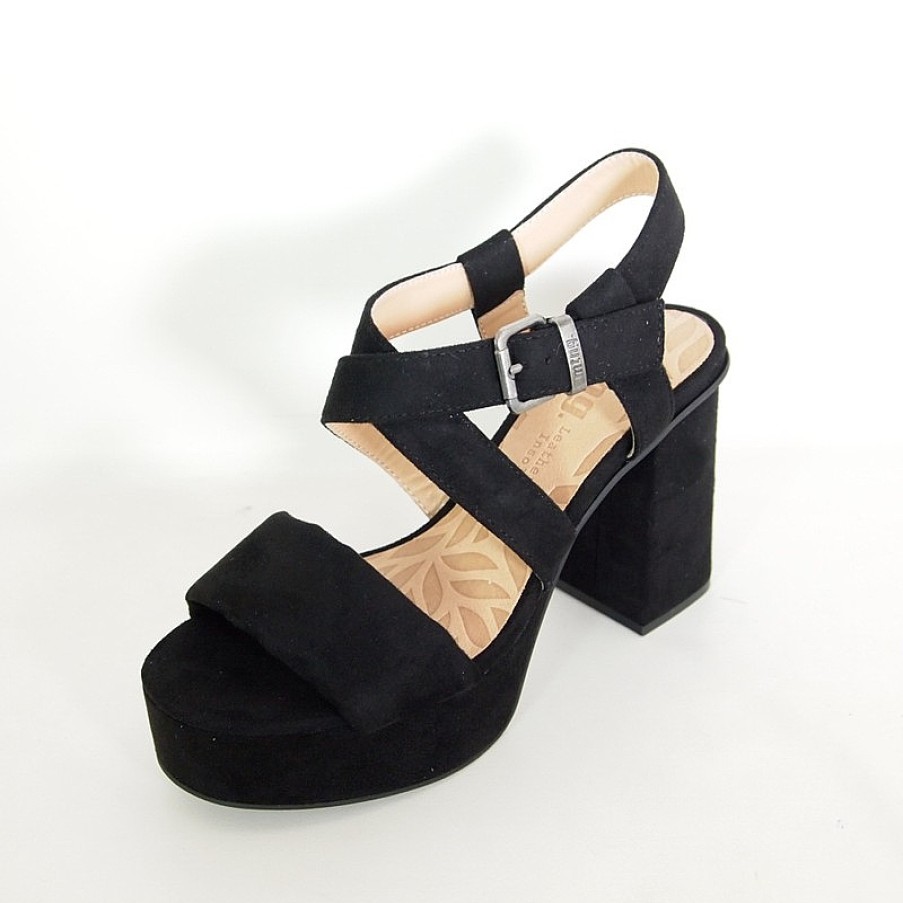 Mujer Mustang | Sandalias Mustang 53390 Negro