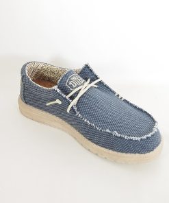 Hombre Dude | Zapatos Dude Wally Braided Azul Noche