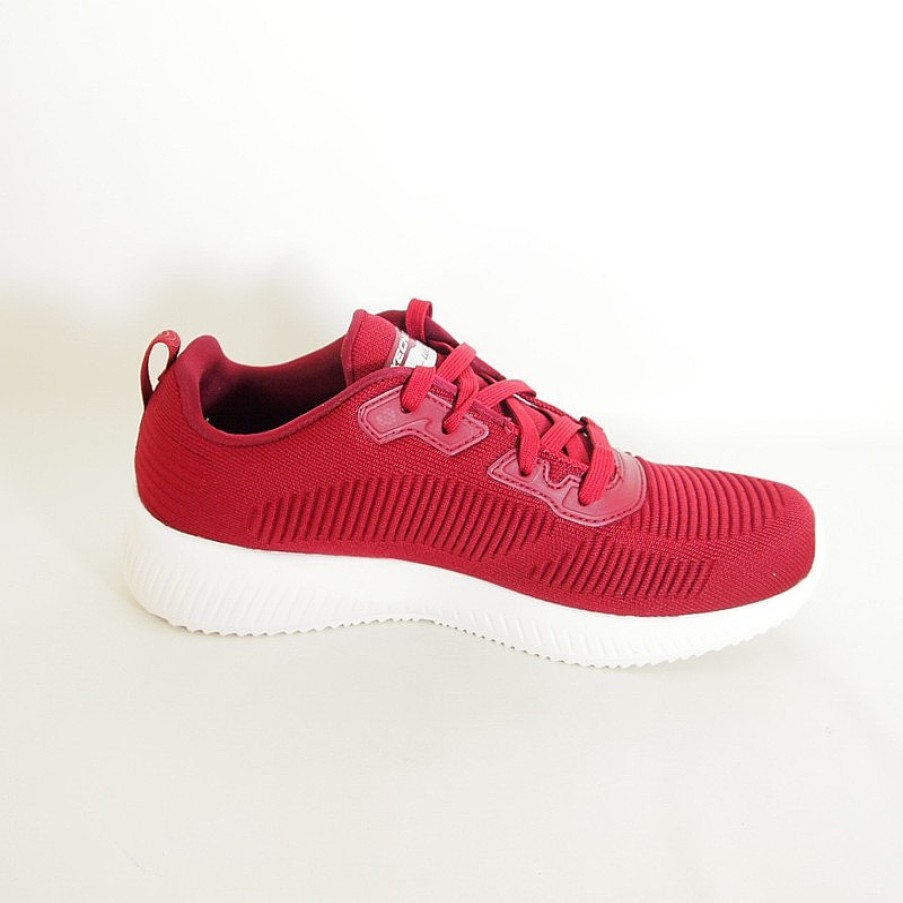 Hombre Skechers | Zapatillas Deportivas Skechers Squad 232290 Rojo