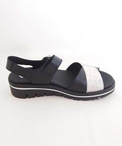 Mujer piesanto | Sandalias Piesanto 230778 Negro-Arena