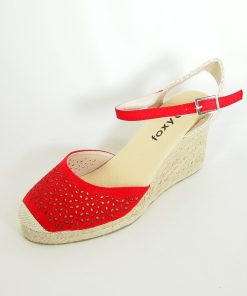 Mujer Foxy up | Alpargatas Foxy Up 05-1276 Rojo