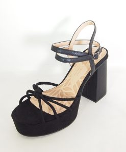 Mujer Mustang | Sandalias Mustang 53388 Negro