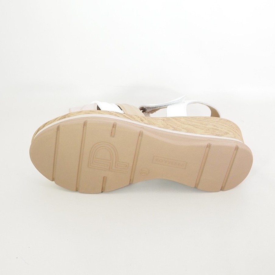 Mujer pitillos | Sandalias Pitillos 5023 Marron-Rosa