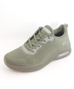 Mujer Skechers | Zapatillas Deportivas Skechers 117378 Squad Air Close Encounter Verde