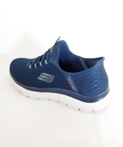 Hombre Skechers | Zapatillas Deportivas Skechers Summits High Range 232457 Azul