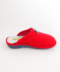 Mujer Nordika's | Zapatilla De Casa Nordikas Tirol 1718 Rojo