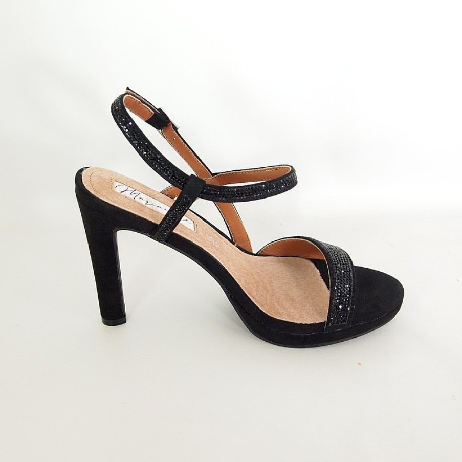 Mujer Maria Mare | Sandalias Maria Mare 68342 Negro