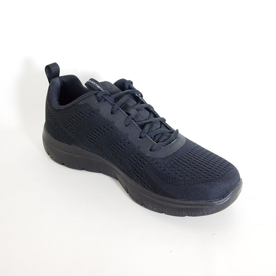 Hombre Skechers | Zapatillas Deportivas Skechers Summits Torre 232395 Negro