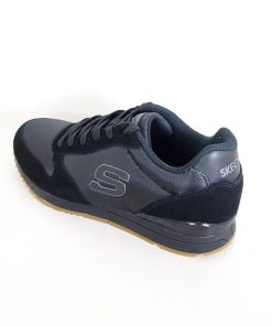 Hombre Skechers | Zapatillas Deportivas Skechers Sunlite Waltan 52384 Negro