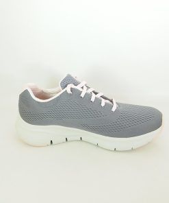 Mujer Skechers | Zapatillas Deportivas Skechers Arch Fit Big Appeal 149057 Gris