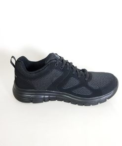 Hombre Skechers | Zapatillas Deportivas Skechers Burns Agoura 52635 Negro