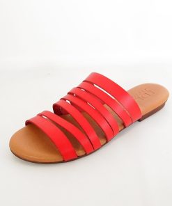 Mujer Idee italiane | Sandalias Idee Italiane 6830 Rojo