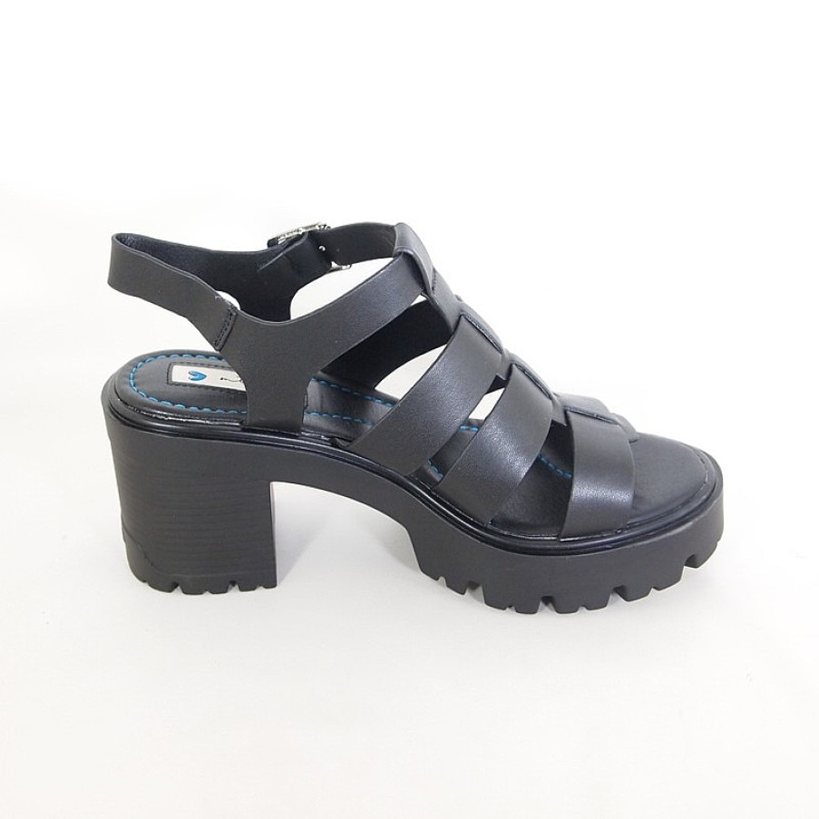 Mujer Mustang | Sandalias Mustang 52989 Negro